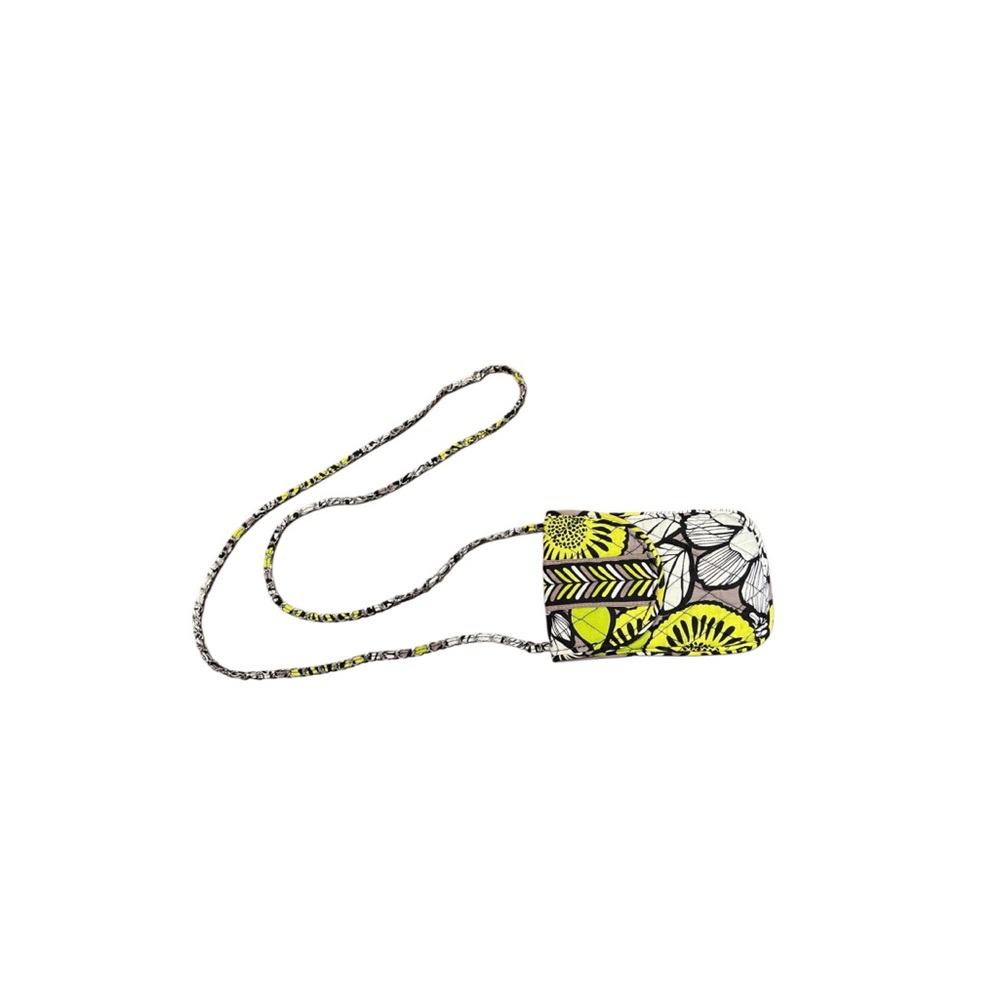VERA BRADLEY Citron Mini Crossbody Bag 4W x 6.5H. - Picture 3 of 10